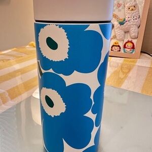 Blue Bottle * Marimekko collabo tumbler.